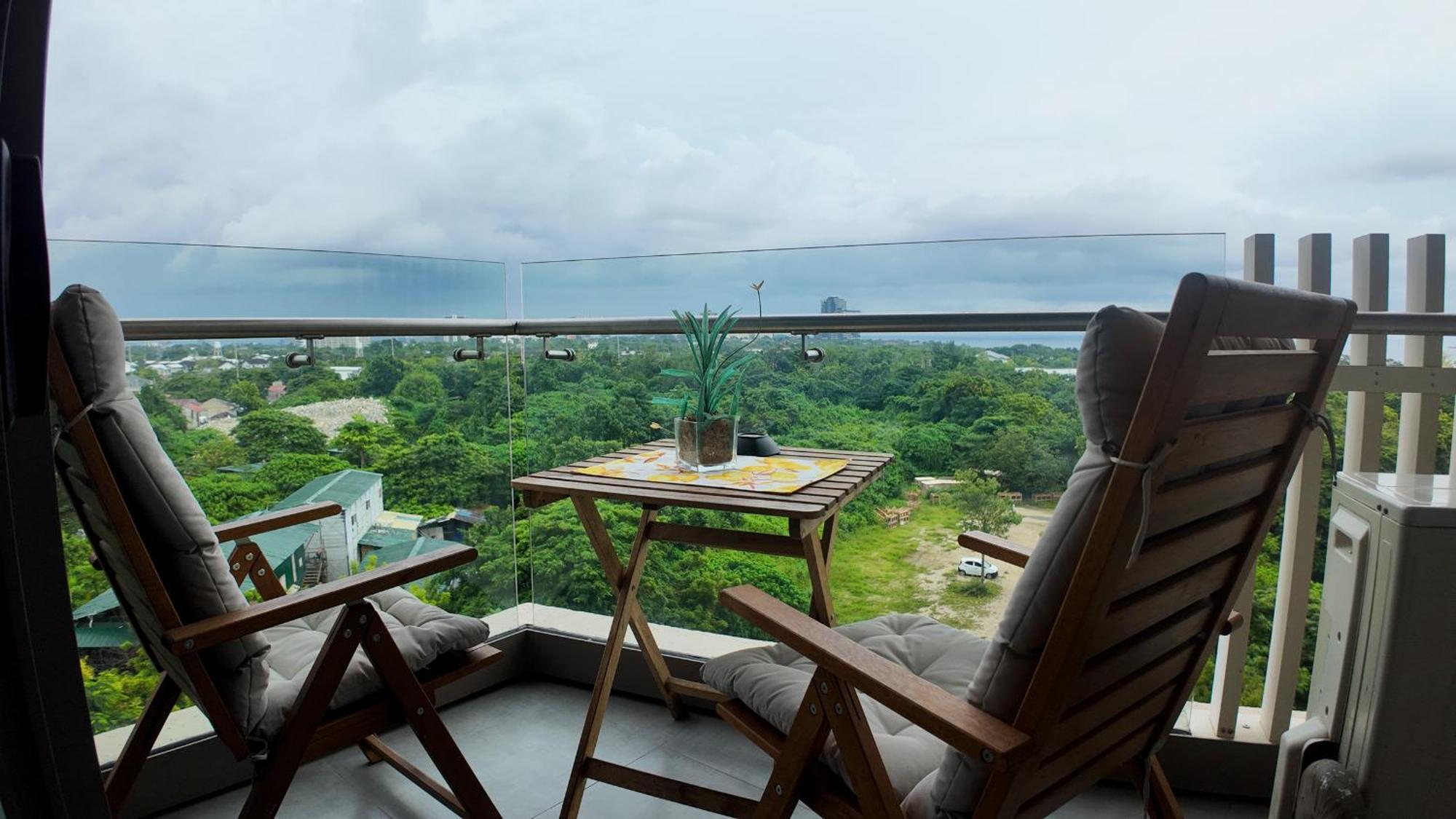 Dominiks Stylish Resort Gem Ocean View Pool Queen Bed At Tambuli 8 Floor Fast Wifi マクタン エクステリア 写真